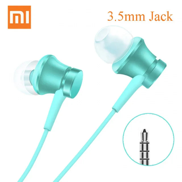 Fone de ouvido baixo com fio 3,5 mm