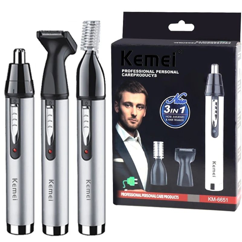 Aparador Profissional Recarregável Kemei – Modelos KM-6650