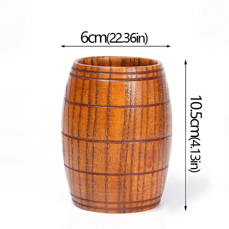 Copos de madeira