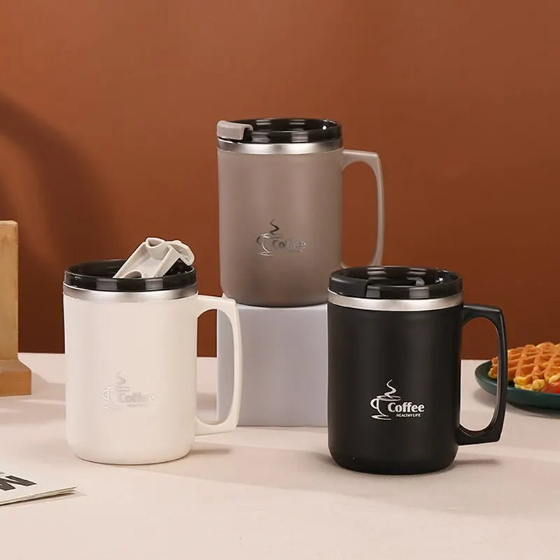Copo de cafe termico de aço inoxidável