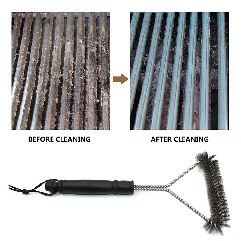 Barbecue Grill BBQ Brush Clean Tool Grill