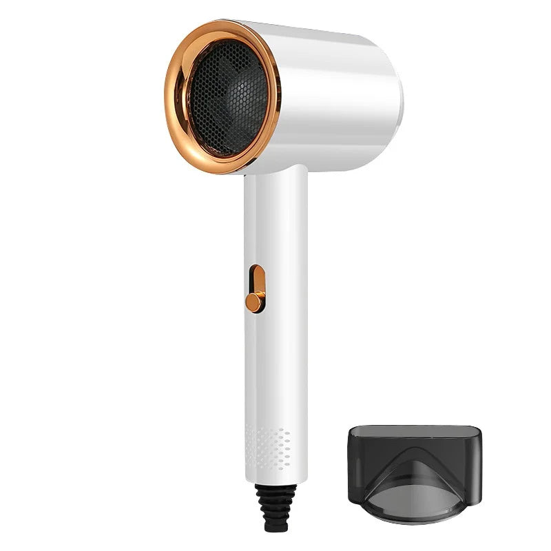 Secador de cabelo de alta qualidade Profissional Turboalimentado Escova de cabelo elétrica Secador de vento forte