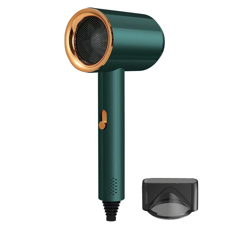 Secador de cabelo de alta qualidade Profissional Turboalimentado Escova de cabelo elétrica Secador de vento forte
