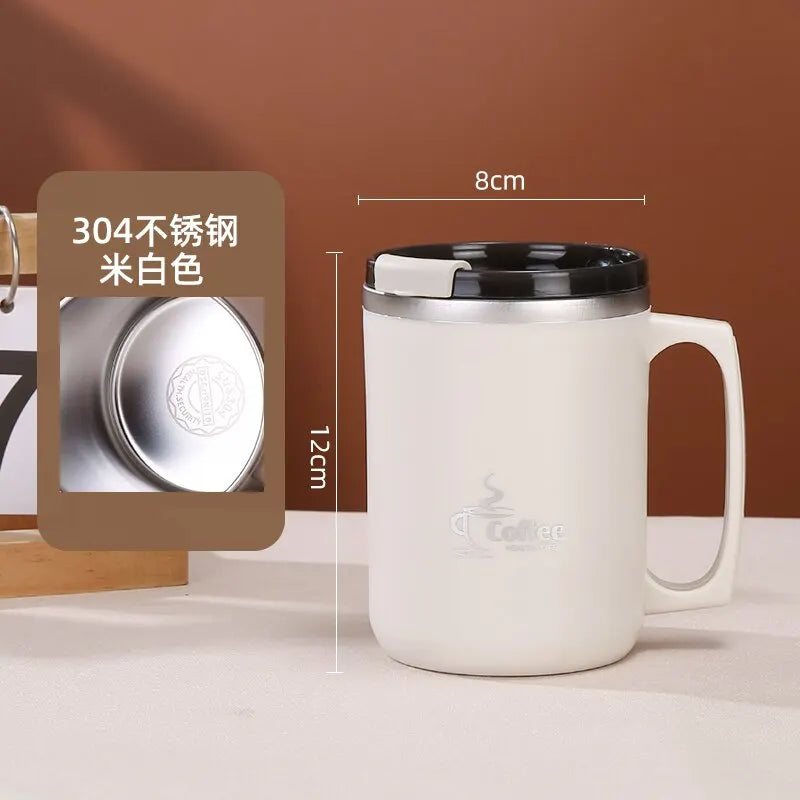 Copo de cafe termico de aço inoxidável