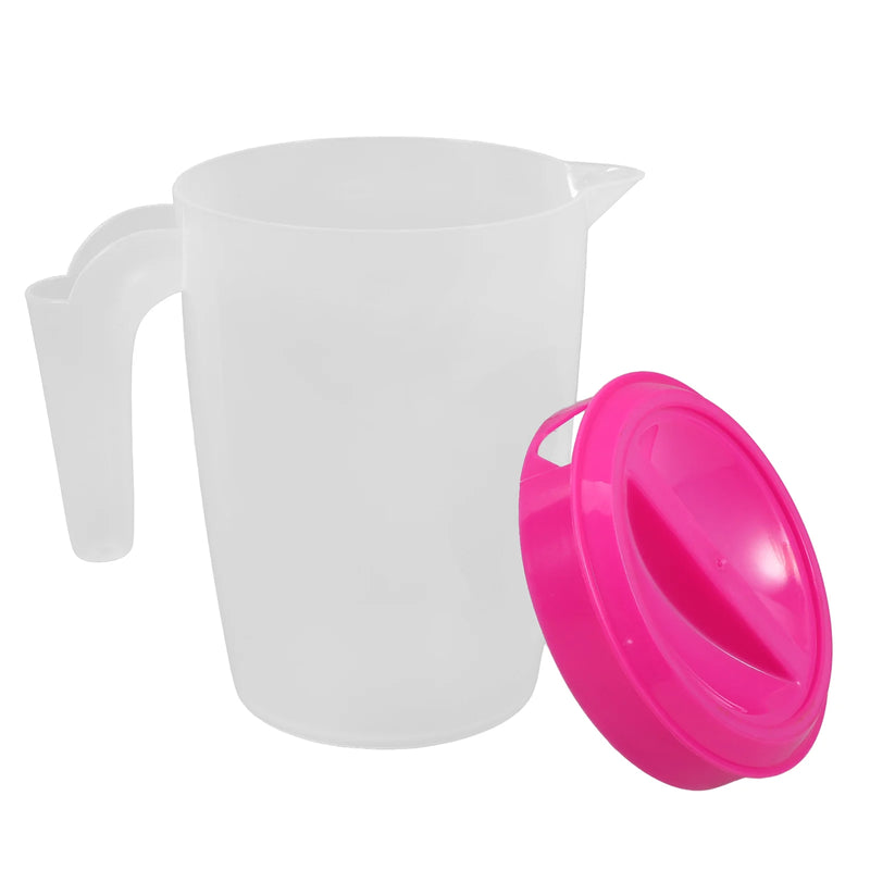 Jarra de plastico com tampa