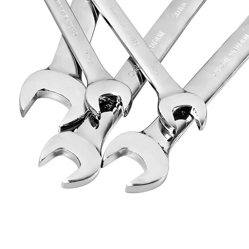 Conjunto de chaves de catraca de torque de 8, 9, 10, 11, 12 e 13 mm
