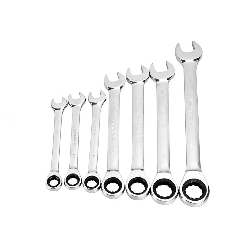 Conjunto de chaves de catraca de torque de 8, 9, 10, 11, 12 e 13 mm