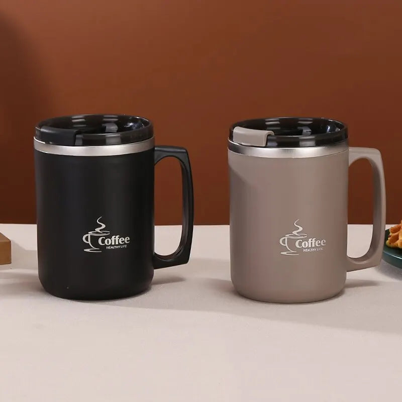 Copo de cafe termico de aço inoxidável