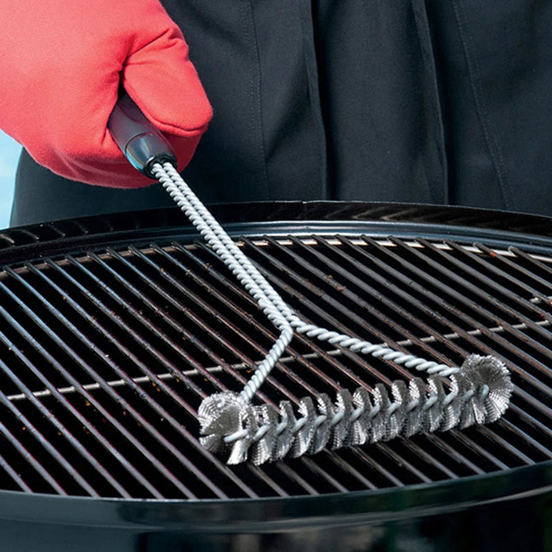 Barbecue Grill BBQ Brush Clean Tool Grill