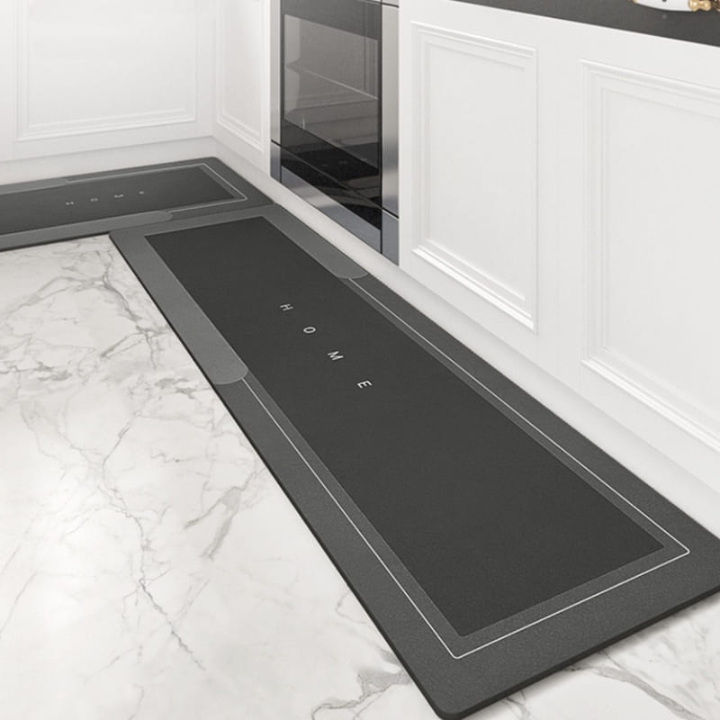 Tapete para cozinha antiderrapante absorvente premium