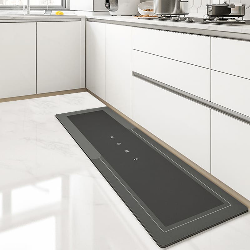 Tapete para cozinha antiderrapante absorvente premium