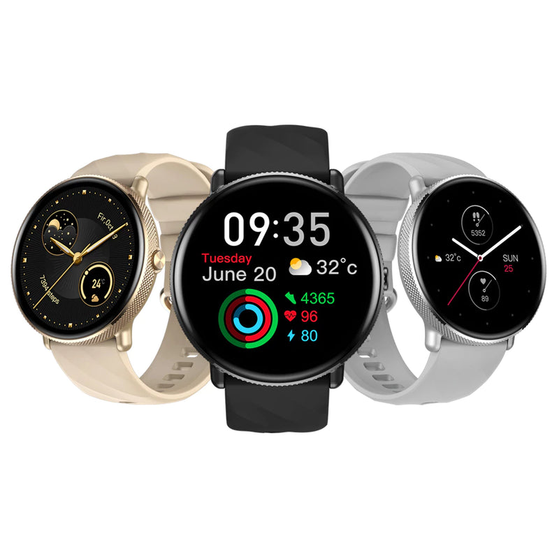Relógio Zeblaze Btalk 3 Pro Smart Watch AMOLED Display Bluetooth, Chamadas telefônicas, monitoramento de saúde e condicionamento físicoTracking